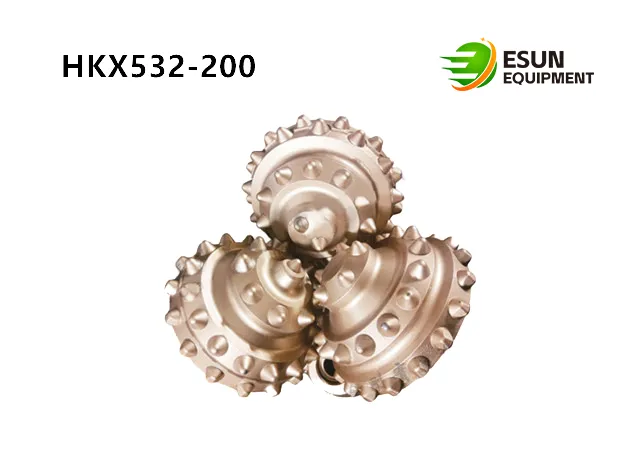 Roterende borekroner for gruvedrift